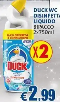 Europlanet Casa Duck wc disinfettante liquido offerta
