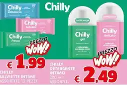 Europlanet Casa Chilly salviette intime offerta