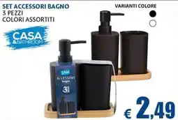 Europlanet Casa Casa & Bathroom set accessori bagno offerta