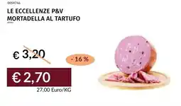 Prezzemolo e Vitale Mortadella al tartufo offerta