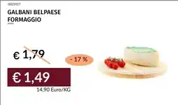Prezzemolo e Vitale Galbani Belpaese Formaggio offerta