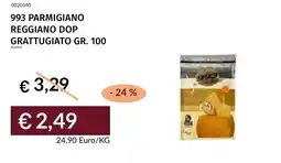 Prezzemolo e Vitale 993 Parmigiano Reggiano DOP grattugiato offerta