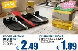 Europlanet Casa Poggiamestolo in silicone offerta