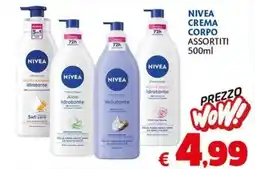 Europlanet Casa Nivea crema corpo assortiti offerta