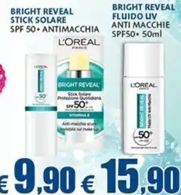Europlanet Casa L'Oréal Bright Reveal Stick Solare SPF 50+ Antimacchia offerta