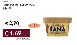 Prezzemolo e Vitale Rana pesto fresco noci offerta
