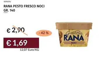 Prezzemolo e Vitale Rana pesto fresco noci offerta