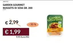 Prezzemolo e Vitale Garden Gourmet Nuggets di soia offerta