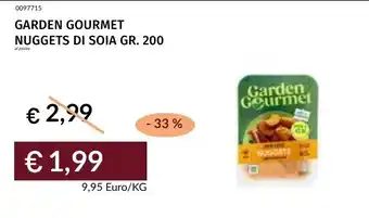 Prezzemolo e Vitale Garden Gourmet Nuggets di soia offerta