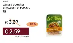 Prezzemolo e Vitale Garden Gourmet Straccetti di soia offerta
