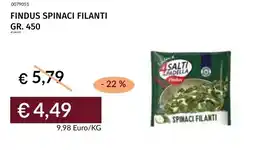 Prezzemolo e Vitale Salti Padella Spinaci Filanti offerta