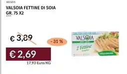 Prezzemolo e Vitale Valsòia fettine di soia offerta