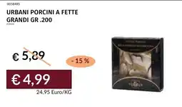 Prezzemolo e Vitale Urbanì porcini a fette offerta