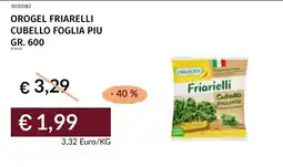 Prezzemolo e Vitale Orogel friarielli cubello foglia piu offerta