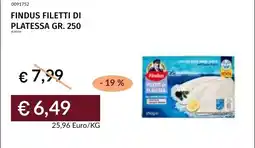 Prezzemolo e Vitale Findus filetti di platea offerta