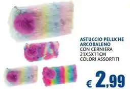 Europlanet Casa Astuccio peluche arcobaleno offerta