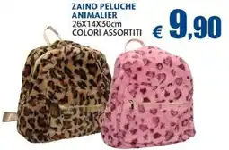 Europlanet Casa Zaino peluche animalier offerta