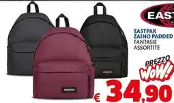 Europlanet Casa Eastpak zaino padded offerta