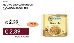 Prezzemolo e Vitale Mulino Bianco Baiocchi Nocciolatte offerta