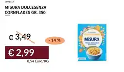 Prezzemolo e Vitale Misura Dolcesenza Cornflakes offerta