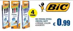 Europlanet Casa Bic penna sfera cristal soft offerta