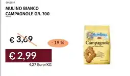 Prezzemolo e Vitale Campagnole Mulino Bianco offerta
