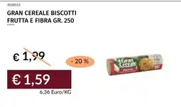 Prezzemolo e Vitale Gran Cereale Biscotti Frutta e Fibra offerta