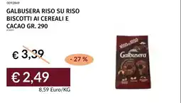 Prezzemolo e Vitale Galbusera biscotti ai cereali e cacao offerta