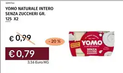 Prezzemolo e Vitale Yomo naturale intero senza zuccheri offerta