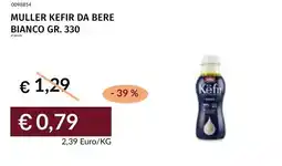 Prezzemolo e Vitale Muller kefir da bere bianco offerta