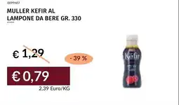 Prezzemolo e Vitale Muller kefir al lampone offerta