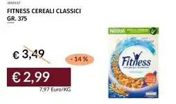 Prezzemolo e Vitale Fitness Cereali Classici Nestlé offerta