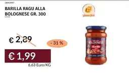 Prezzemolo e Vitale Barilla Ragu alla Bolognese offerta