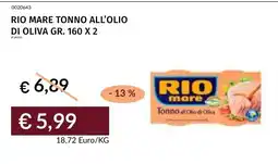 Prezzemolo e Vitale Rio mare tonno all'olio di oliva offerta
