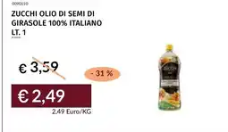 Prezzemolo e Vitale Zucchi Olio di semi di girasole 100% italiano offerta