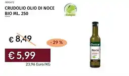 Prezzemolo e Vitale Crudolio Olio di Noce offerta