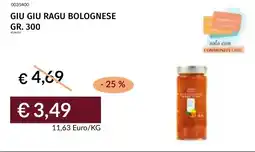 Prezzemolo e Vitale Giu Giu Ragu Bolognese offerta