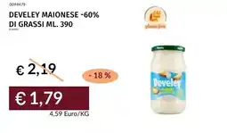 Prezzemolo e Vitale Develey maionese offerta