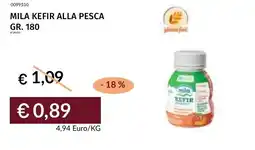 Prezzemolo e Vitale Mila kefir alla pesca offerta