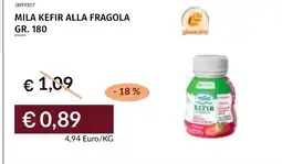 Prezzemolo e Vitale Mila kefir alla fragola offerta