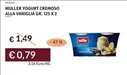 Prezzemolo e Vitale Muller yogurt cremoso alla vaniglia offerta
