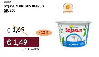 Prezzemolo e Vitale Sojasun Bifidus Bianco offerta
