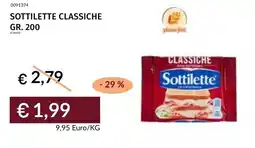 Prezzemolo e Vitale Sottilette classiche offerta