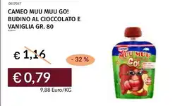 Prezzemolo e Vitale Cameo Muu Muu Go! Budino al cioccolato e vaniglia offerta