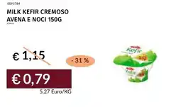 Prezzemolo e Vitale Milk Kefir Cremoso Avena e Noci offerta