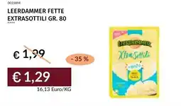 Prezzemolo e Vitale Leerdammer XtraSottili offerta