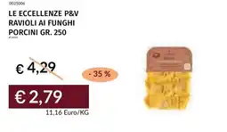 Prezzemolo e Vitale Le eccellenze P&V ravioli ai funghi porcini offerta