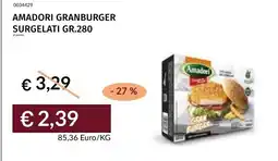 Prezzemolo e Vitale Amadori Granburger offerta