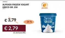 Prezzemolo e Vitale Alpeker frozen yogurt Greco offerta