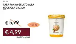 Prezzemolo e Vitale Casa Panna gelato alla nocciola offerta